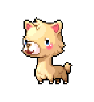 Alpaca — idle animation preview
