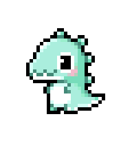 Baby Tyranno — idle animation preview