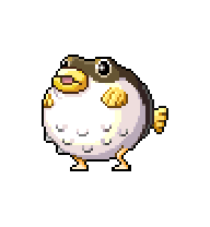 Blowfish Man — idle animation preview