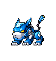 Blue Robo — idle animation preview