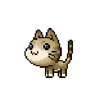 Brown Kitty — idle animation preview