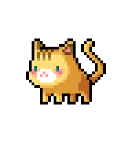 Cheesy Cat — idle animation preview