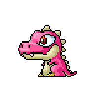 Dino Girl — idle animation preview