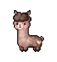 Fluffy Paca — idle animation preview
