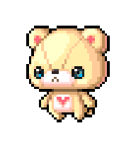 Fluffy Teddy — idle animation preview