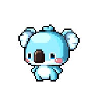 Frumpy Koala — idle animation preview