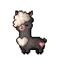 Fuzzy Paca — idle animation preview