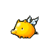 Golden Pig — idle animation preview