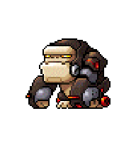 Gorilla Robo — idle animation preview