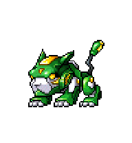 Green Robo — idle animation preview
