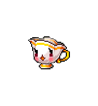 Lady Hot Tea — idle animation preview