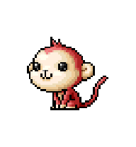 Monkey — idle animation preview