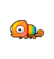 Orange Leon — idle animation preview