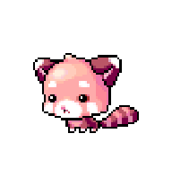 Pink Bearcat — idle animation preview