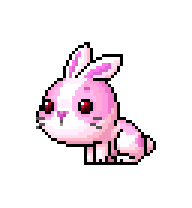 Pink Bunny — idle animation preview
