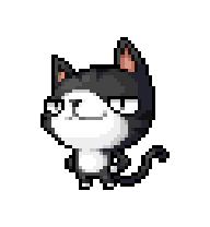 Punch Cat — idle animation preview