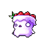 Purple Cake — idle animation preview