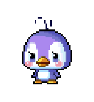 Purple Pengy — idle animation preview
