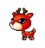 Red Rudolph — idle animation preview
