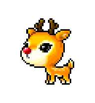 Rudolph — idle animation preview