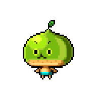 Unripe Nut — idle animation preview