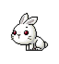 White Bunny — idle animation preview