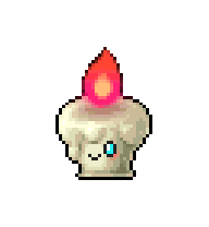 White Candle — idle animation preview