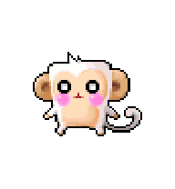 White Monkey — idle animation preview